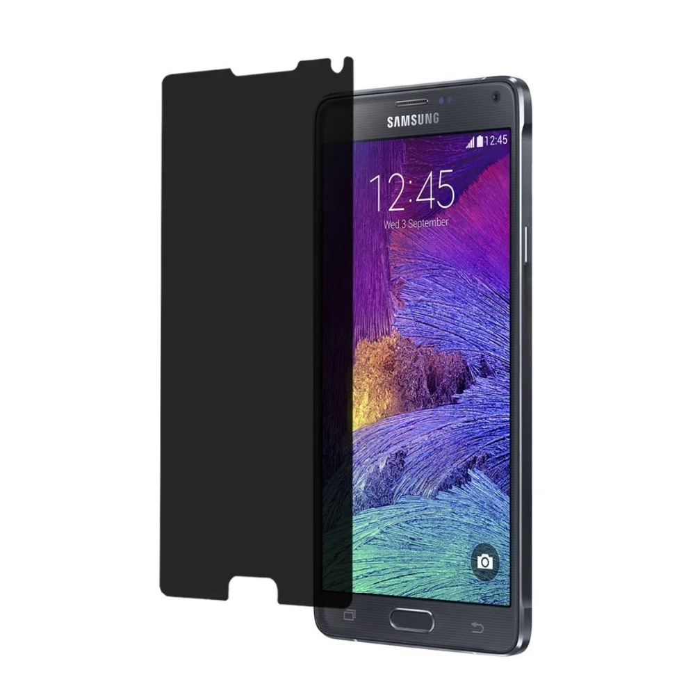 Закаленное стекло 9 H для samsung Galaxy NOTE2 NOTE3 NOTE4 NOTE5 2.5D Защитное сохранения личной