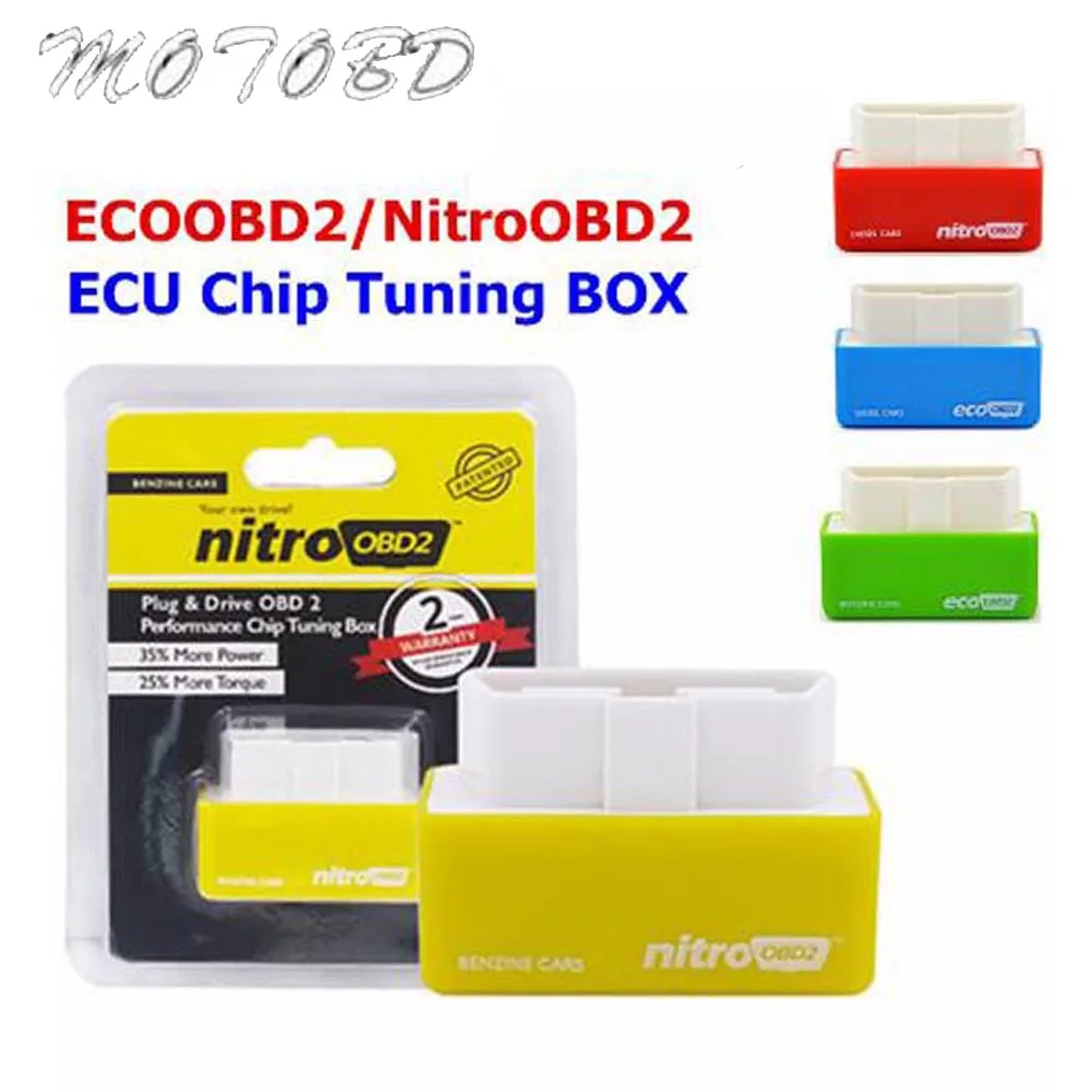 15% экономия топлива Nitro ECO OBD2 чип тюнинг коробка с большей мощностью крутящий