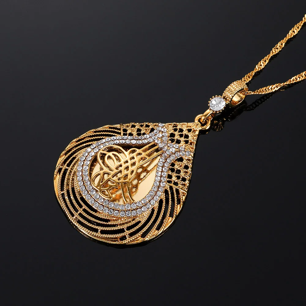 Мусульманское ожерелье с кристаллами новое монетами в турецком и мусульманском