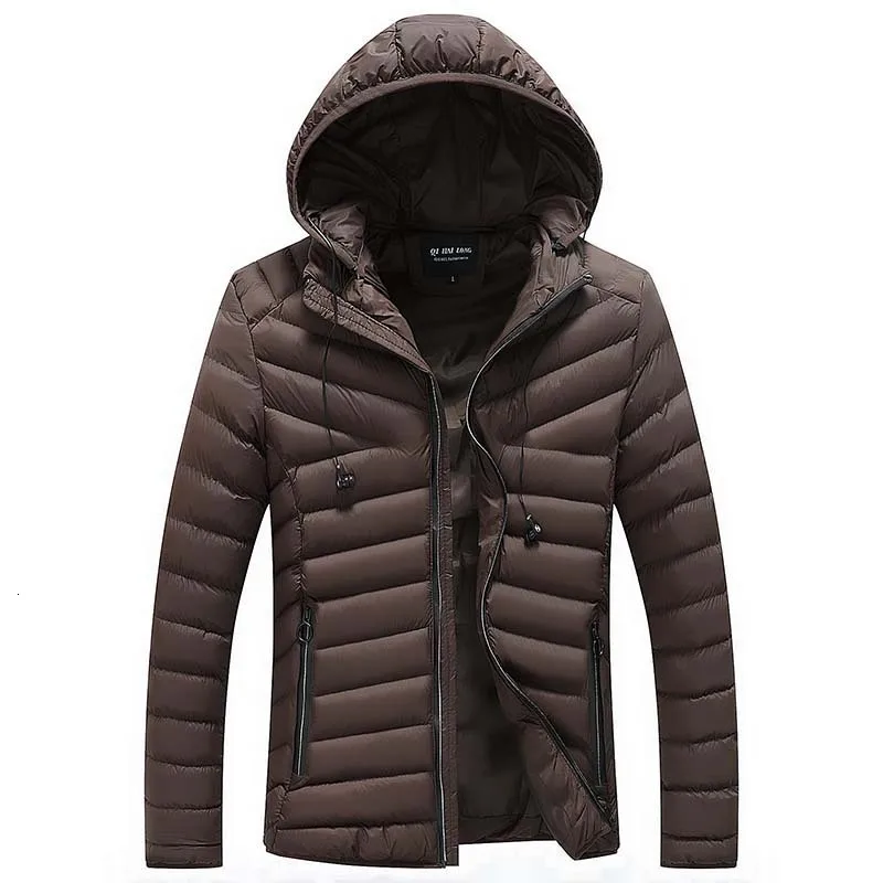 Зимние мужские 2019 новые Cato Wet Green Capuchon Jas Fat теплые куртки плюс размер M-4XL | Мужская