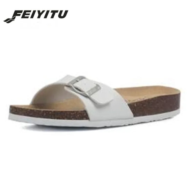 FeiYiTu Новинка 2018 летние мужские сандалии Комнатные тапочки Обувь на плоской