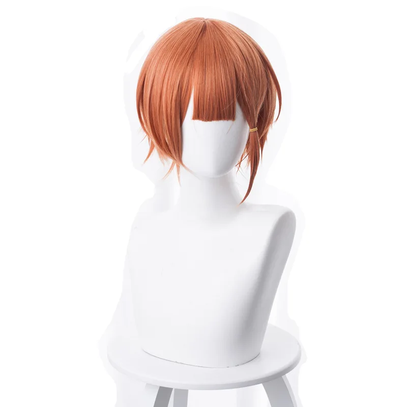 

We Can't All Learn About Ogata Beads, Orange Little Upside Down Cosplay Anime Wig