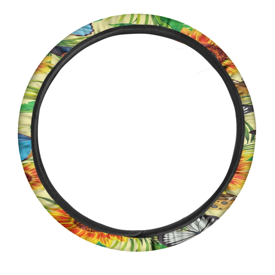 

Чехол на руль с принтом подсолнуха, моющийся чехол на руль, Модный чехол на руль, популярный дизайн 2021, хороший подарок