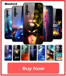 Для huawei Nova 5 T чехол Nova5T PC Пластиковый стеклянный чехол для телефона черный ТПУ бампер чехол для huawei Nova 5 T Nova 5 T чехол