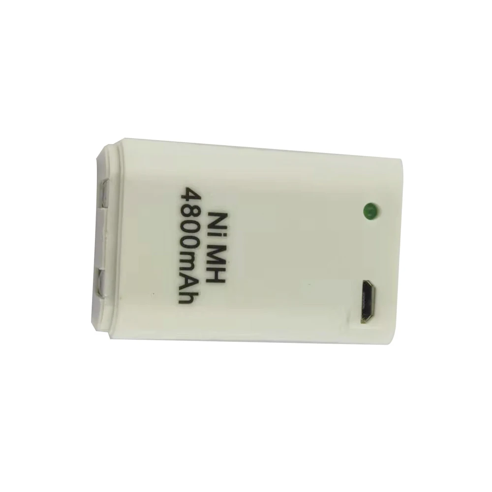 

140pcs 4800mAh Battery Pack with Charger Cable for Xbox 360 Wireless Game Controller Game pads Battery Pack Replacement