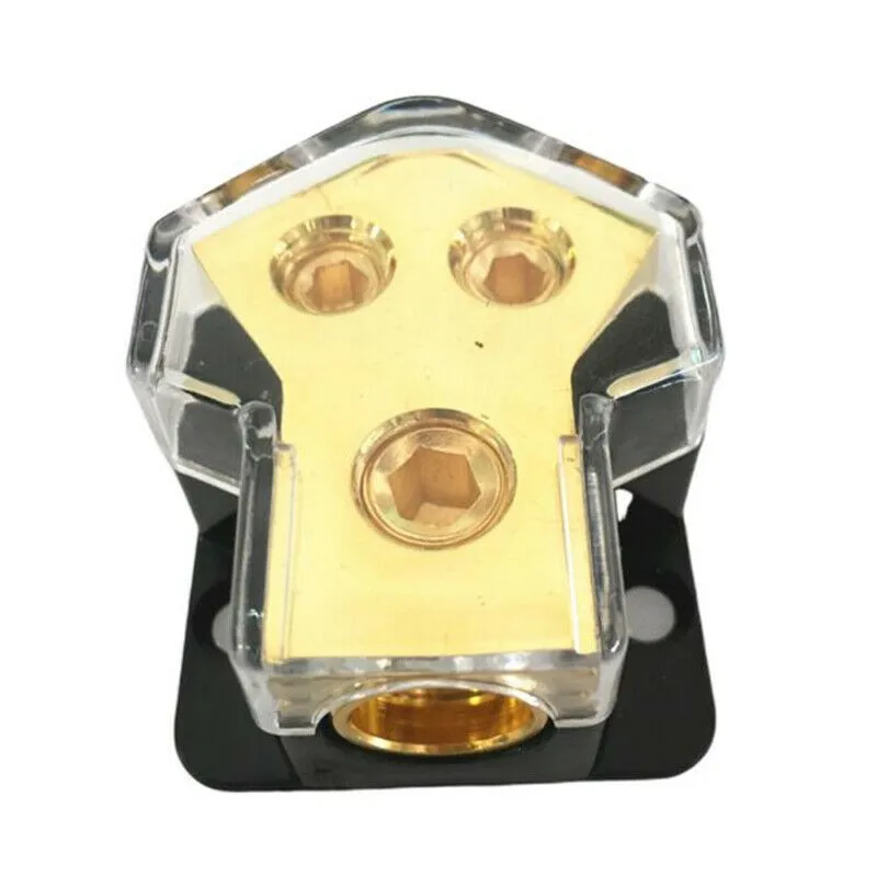 

Applicable To Auto Ground Splitter For Car Aud WH 0/4gauge AWG 1 In-4 Out