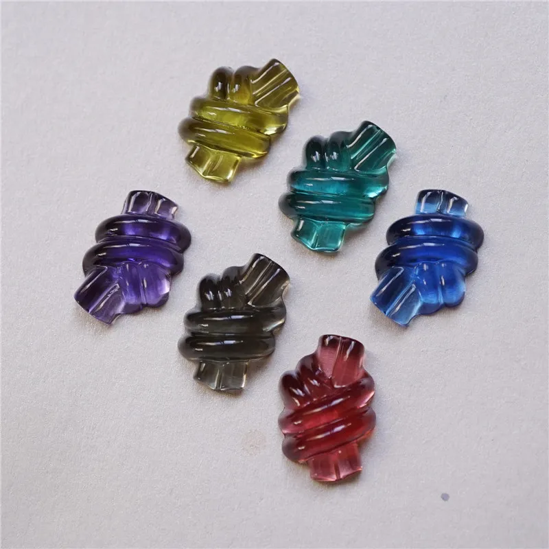 

New 50pcs/lot color geometry Knotted irregular shaped resin flatback beads without holes diy jewelry earring/garment accessory