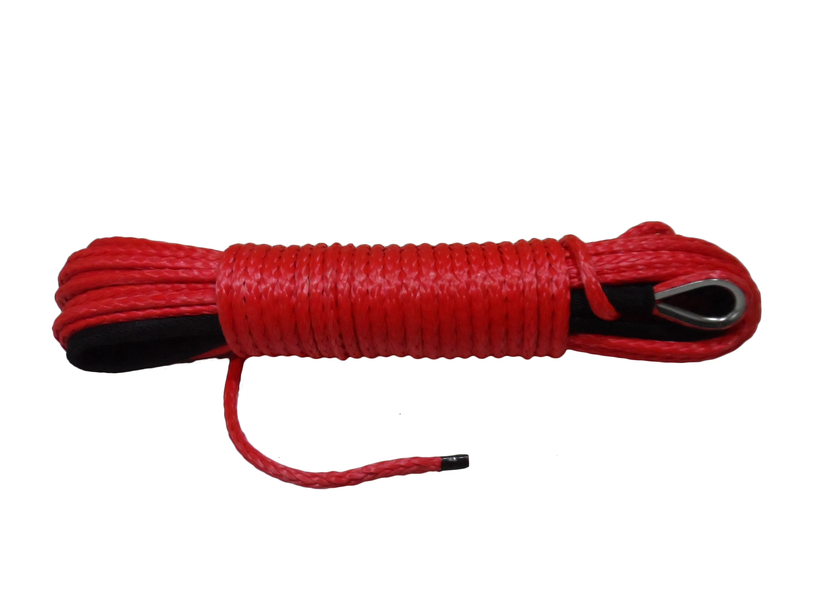 

Red 5mm*15m ATV Winch Line, Synthetic Winch Rope,ATV Winch Cable,Off Road Rope 5mm
