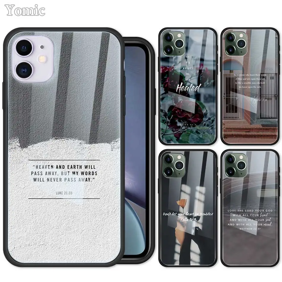 DDD чехол для Apple iPhone 7 8 XR 11 Pro X XS MAX 6 6S Plus SE 2020 закаленное стекло мобильный телефон