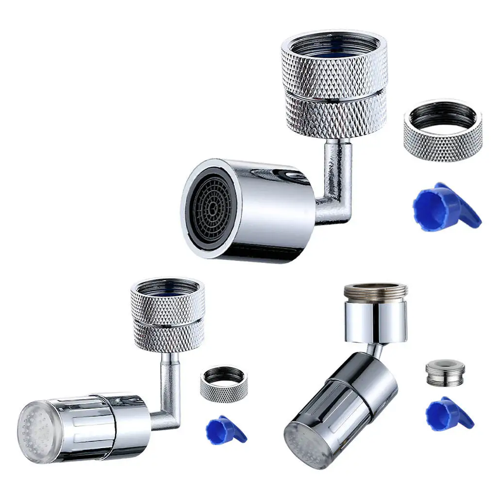 

Universal Splash-proof Faucet Kitchen Faucet Aerator Water Tap Nozzle Bubbler 720° Rotatable Water Saving Faucet Filter