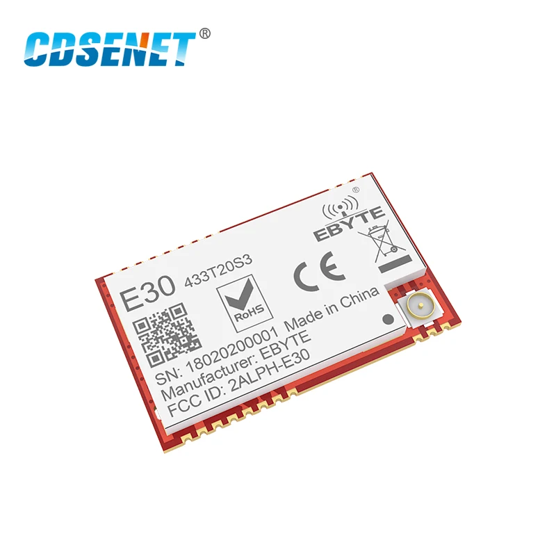 SI4438 433 МГц SMD UART Беспроводной модуль данных hdmi передатчик и приемник E30-433T20S3 умный