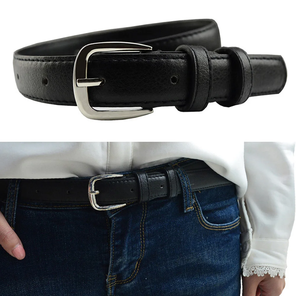 Женские классические дикие черные ремни широкий ремень с пряжкой тонкий пояс