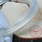 1050100 см S999 твердая проволока из чистого серебра для DIY Ювелирные изделия изготовление ювелирных изделий Аксессуары
