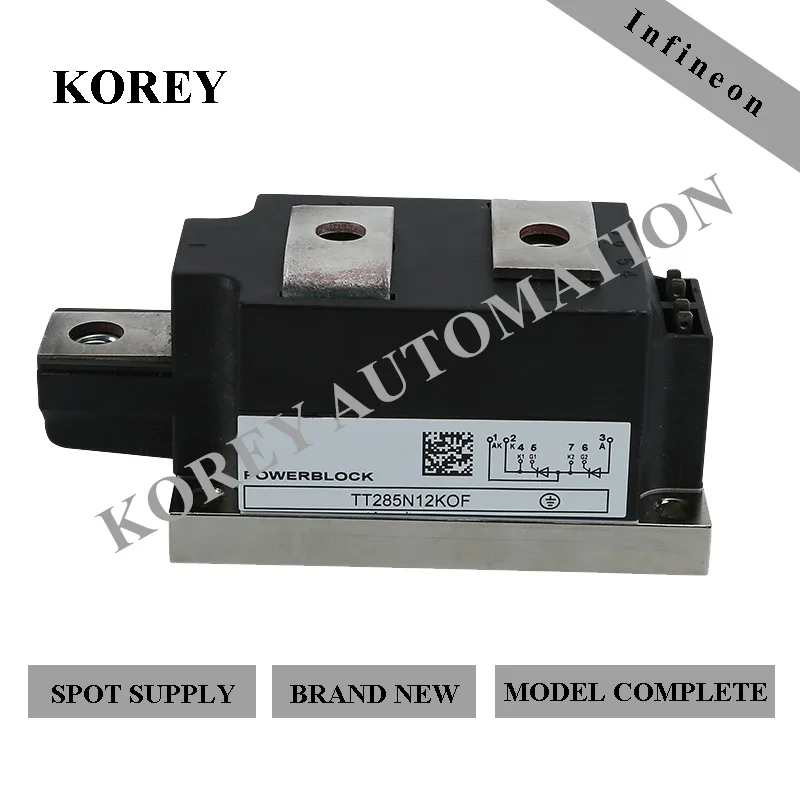 

Ready Stock Brand New 100% Infineon Power Thyristor Module TT285N18KOF TT425N12KOF