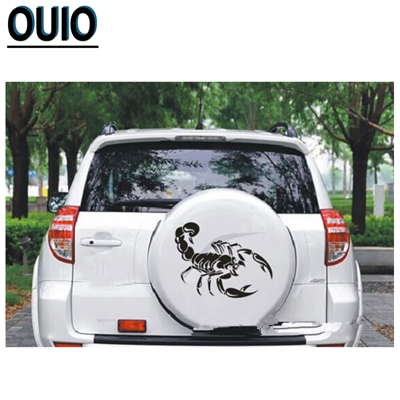 Новинка Светоотражающие 3D наклейки на автомобиль в виде скорпиона 30/58 см с