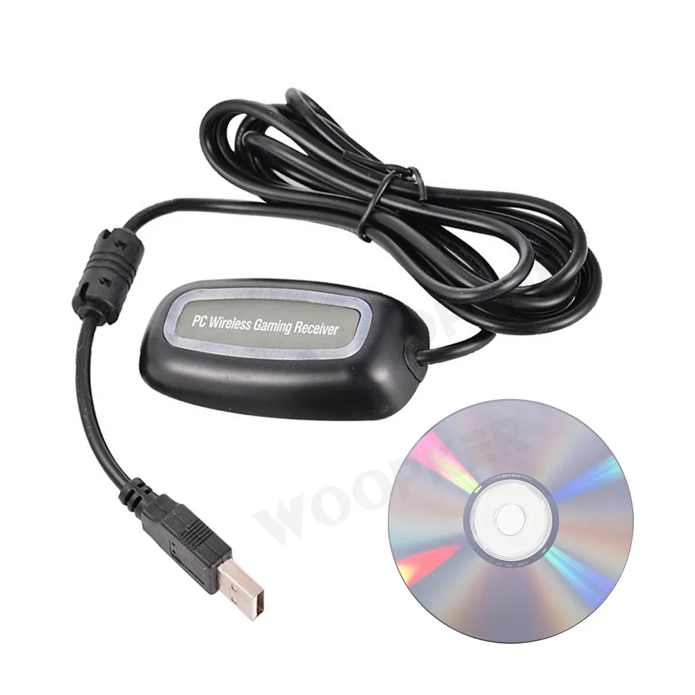 Беспроводной консольный ПК адаптер USB приемник для Microsoft Xbox 360 контроллер игровые