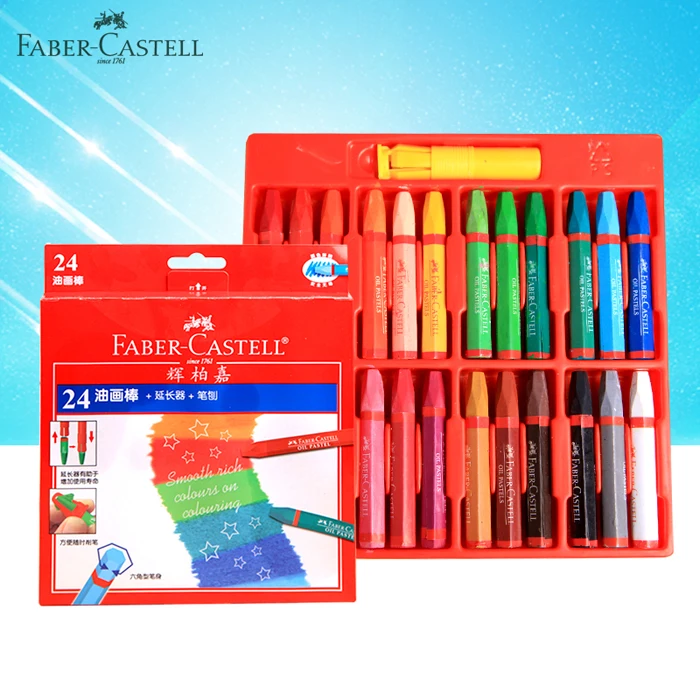 

Масляная пастель Faber Castell, набор 12/24 цветов, профессиональные карандаши воск для рисования, школьные и офисные карандаши товары для рукоделия