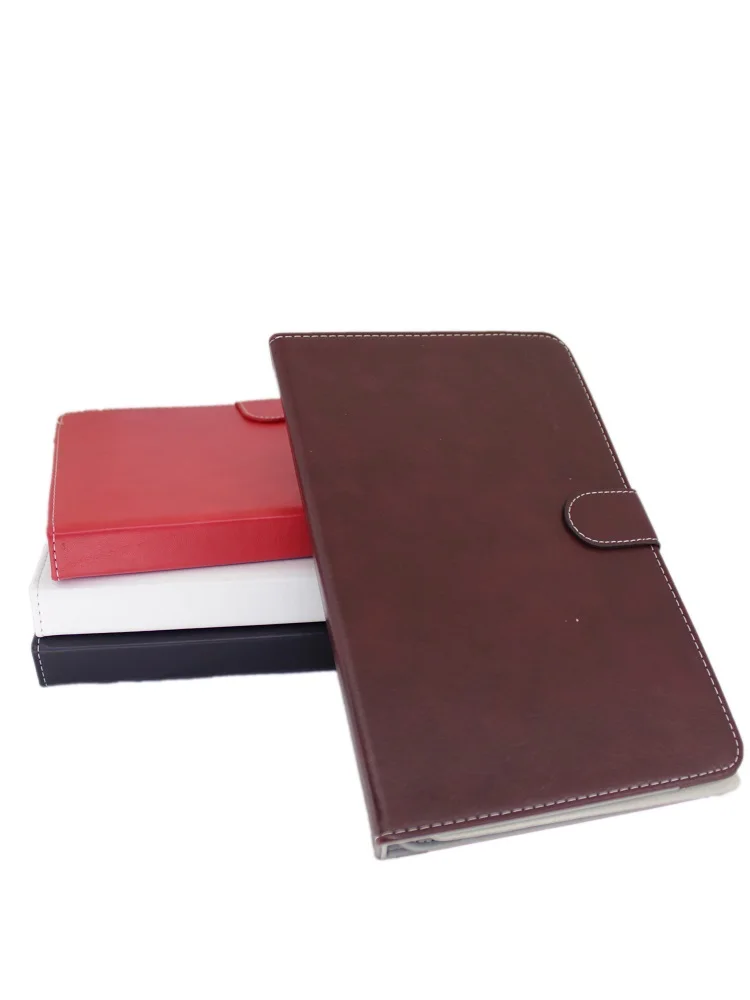 Универсальный чехол-книжка для планшета (гладкая кожа) 9 дюймов | Компьютеры и