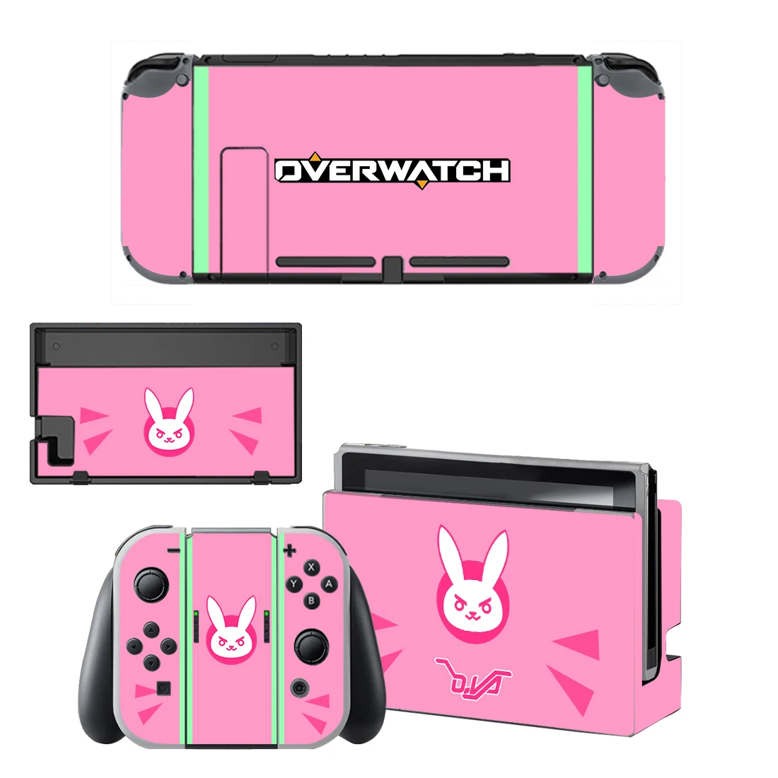 Игра DVA Nintendo переключатель кожи Стикеры s скины для Switch консоли и Joy Con контроллера