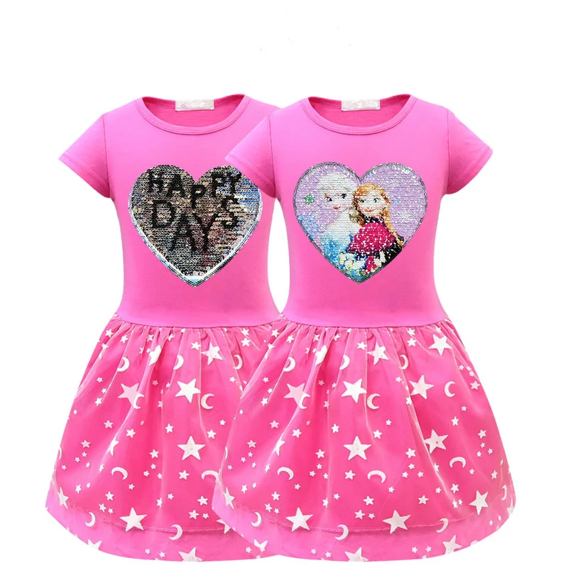 2019 Girls Queen elza Dresses for Christmas Gift Clothes Princess Party Dress Children Elza Birthday Clothing | Детская одежда и