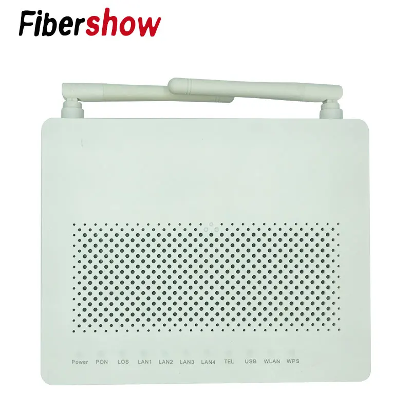 100% оригинальный новый HS8145C HG8546M Gpon WiFi Ont onu 2POTS + 4FE 1USB с английским программным