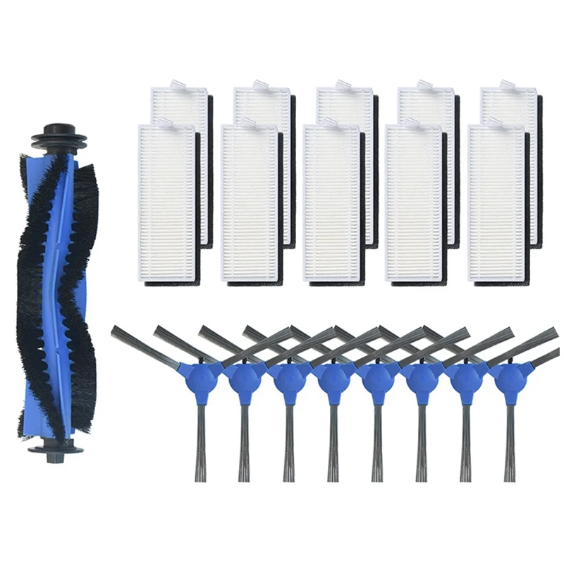 

Promotion!Side Brushes Roller Brush HEPA Filters For Conga Robot 1090 Sweeping Robot Vacuum Cleaner Spare Parts