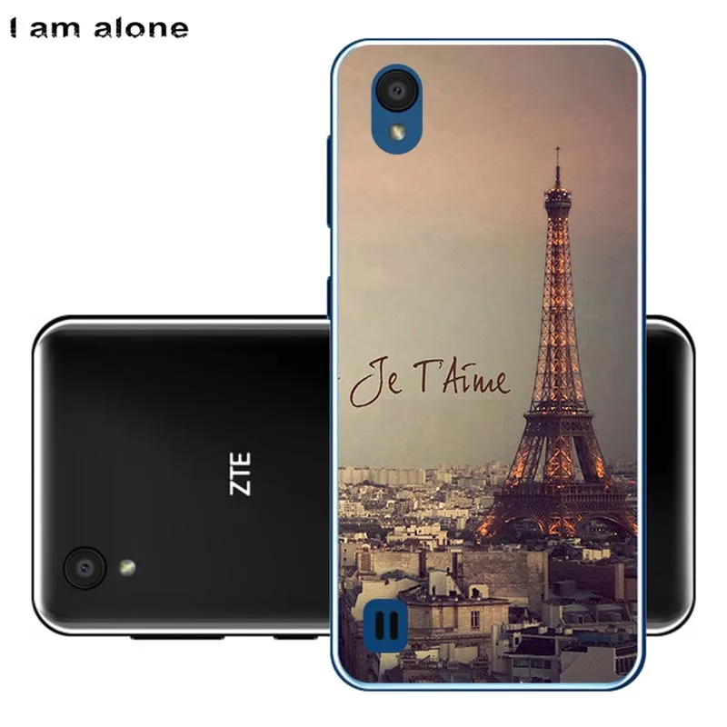 TPU C3 Чехлы для телефонов I am alone для zte Blade A5 5,45 дюймов Мягкий ТПУ модный мобильный для zte A5 сумки задняя крышка - Цвет: TPU C3