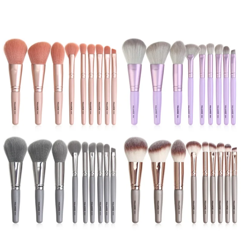 9 шт. набор аксессуаров для макияжа глаз и губ|Аппликатор теней век| |