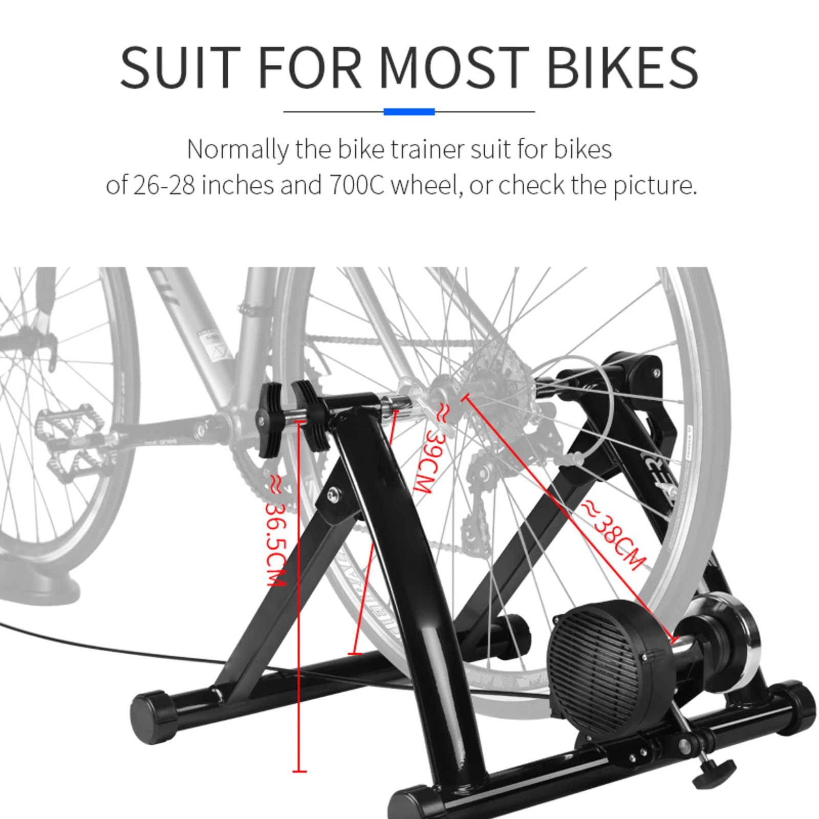 

Indoor Exercise Bike Trainer Home Training 6 Speed Magnetic Resistance Bicycle Trainer Road MTB Bike Trainers Cycling Roller