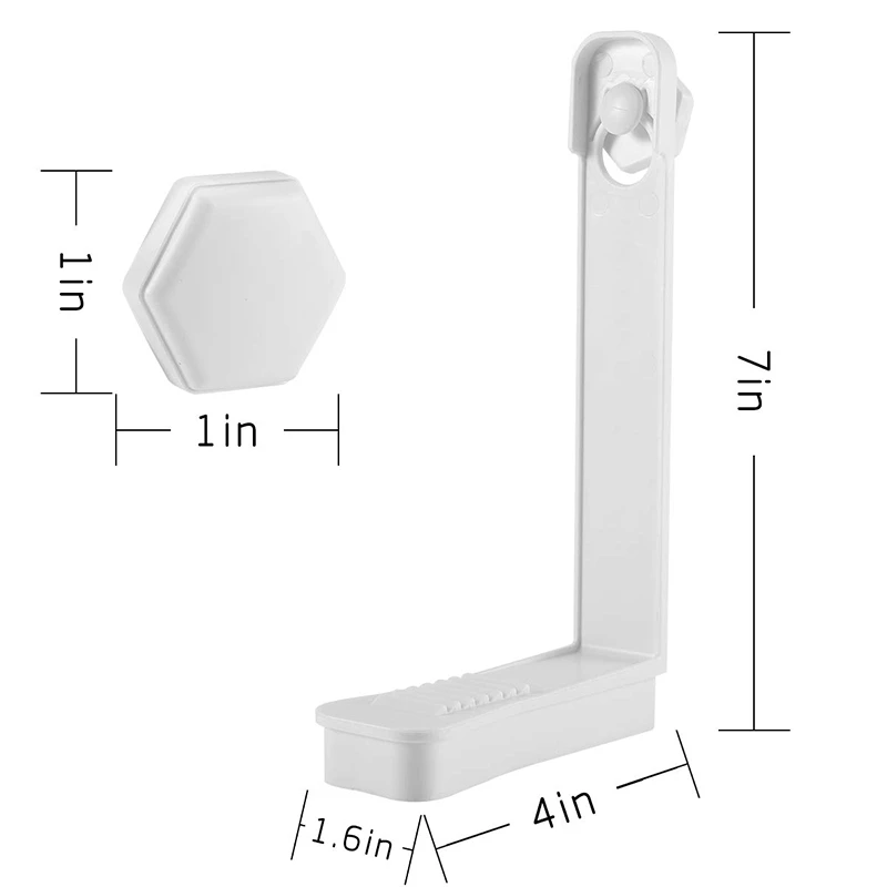 HTHL-8 шт. держатели для белых листов Захваты с кнопкой и отверстием новый подход