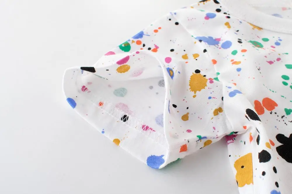 2020 Корейская версия из Детская одежда летняя для малышей короткий рукав детей с