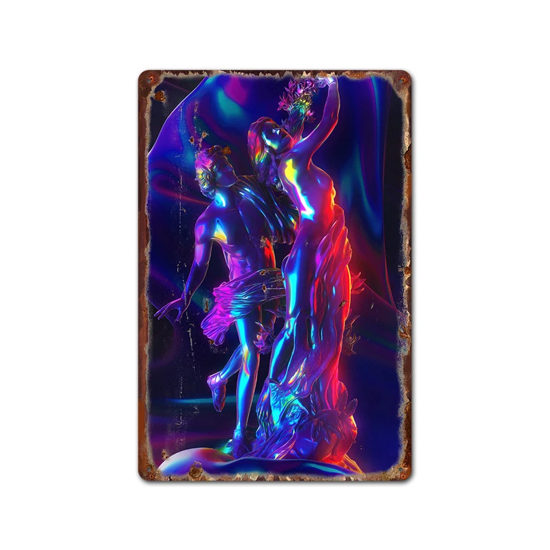 Женские пикантные сапоги на шпильке в виде красных губ живопись металлическая