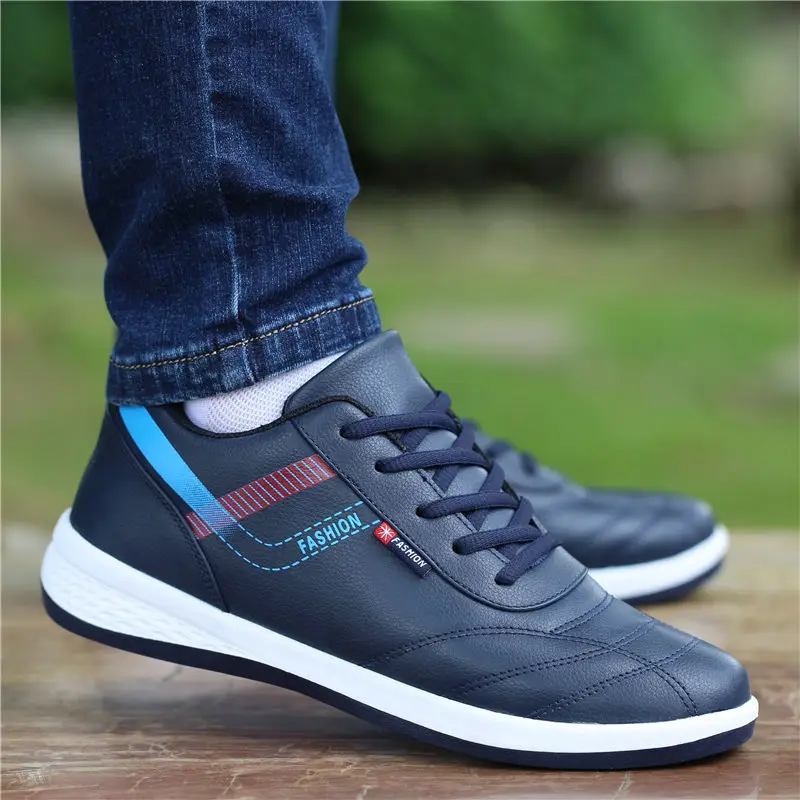 

Men's shoes Korean trend students youth sports and leisure soft bottom mesh breathable