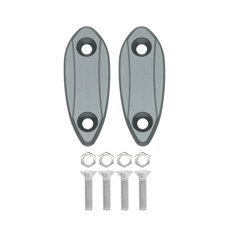 Mtkracing зеркало заднего вида на шасси декоративный зеркальный код для kawasaki zx6r ZX-6R