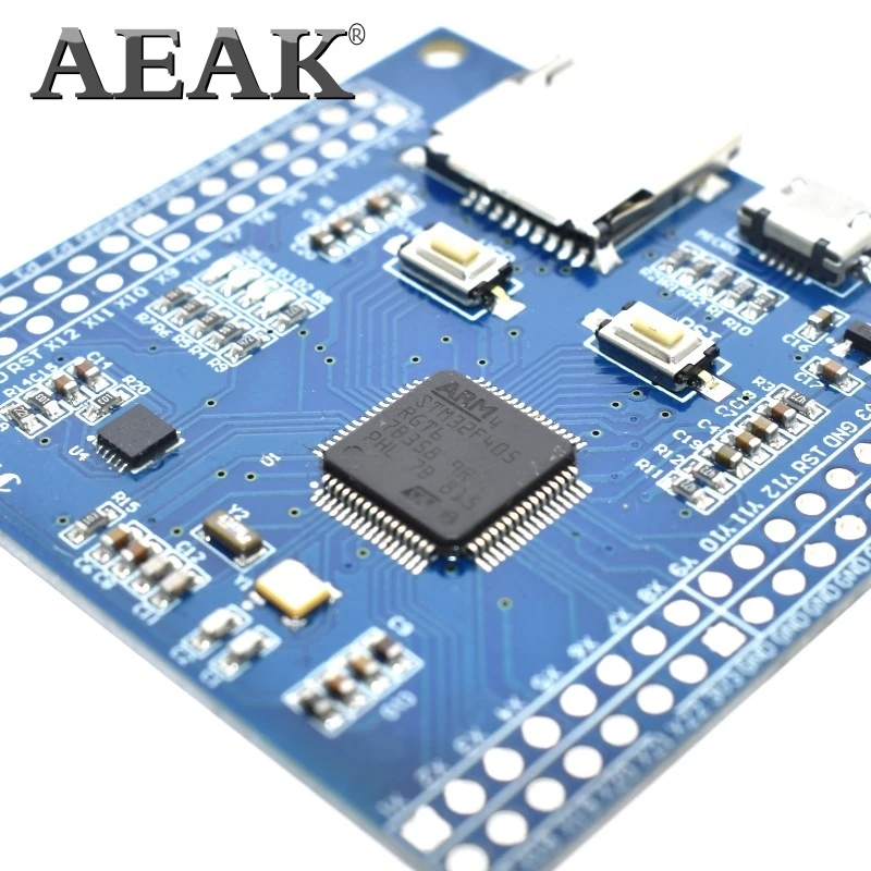 Макетная плата AEAK STM32 STM32F405RGT6 для MicroPython PyBoard STM32F405 Core|Интегральные схемы| |