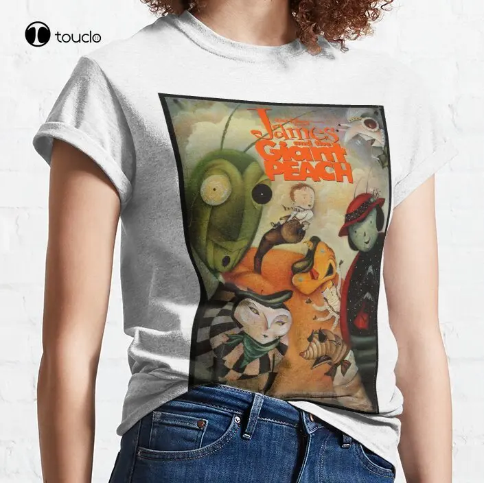 

New James And The Giant Peach Classic Film Movie 1996 90S Kids T-Shirt Cotton Tee Shirt Unisex