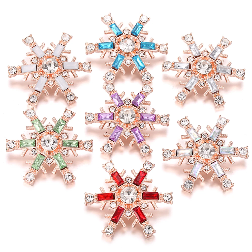 6 шт./лот новые рождественские застежки для ювелирных изделий 18 мм