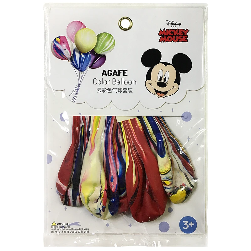 6pcs Candy colors Воздушный шар Дисней для свадьбы, дня рождения, вечеринки для малышей, предложение, украшение для свадьбы, воздушный шар, 6 шт., 10 дюймов, дизайн макаруна - Цвет: 6pcs Candy colors