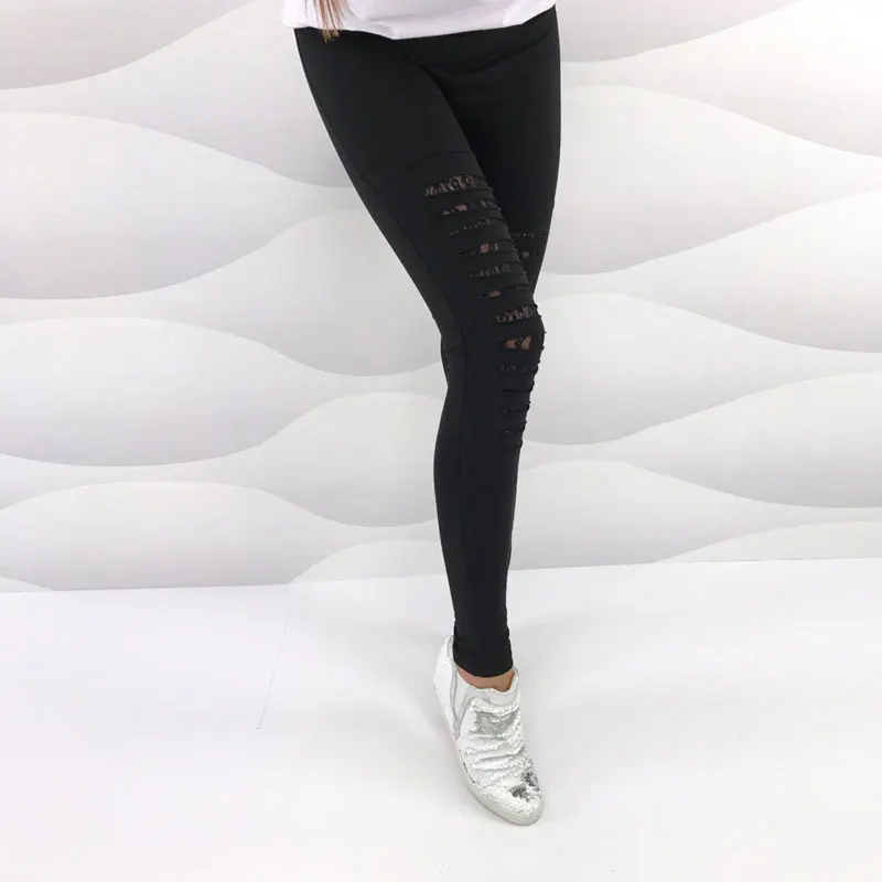 Размера плюс XXL Женская мода Стиль летние пикантные кружевные леггинсы для