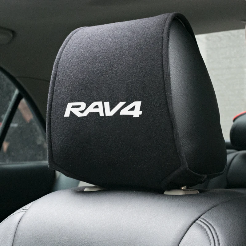 1 шт. чехол на подголовник автомобиля для Toyota RAV4 аксессуары стайлинга
