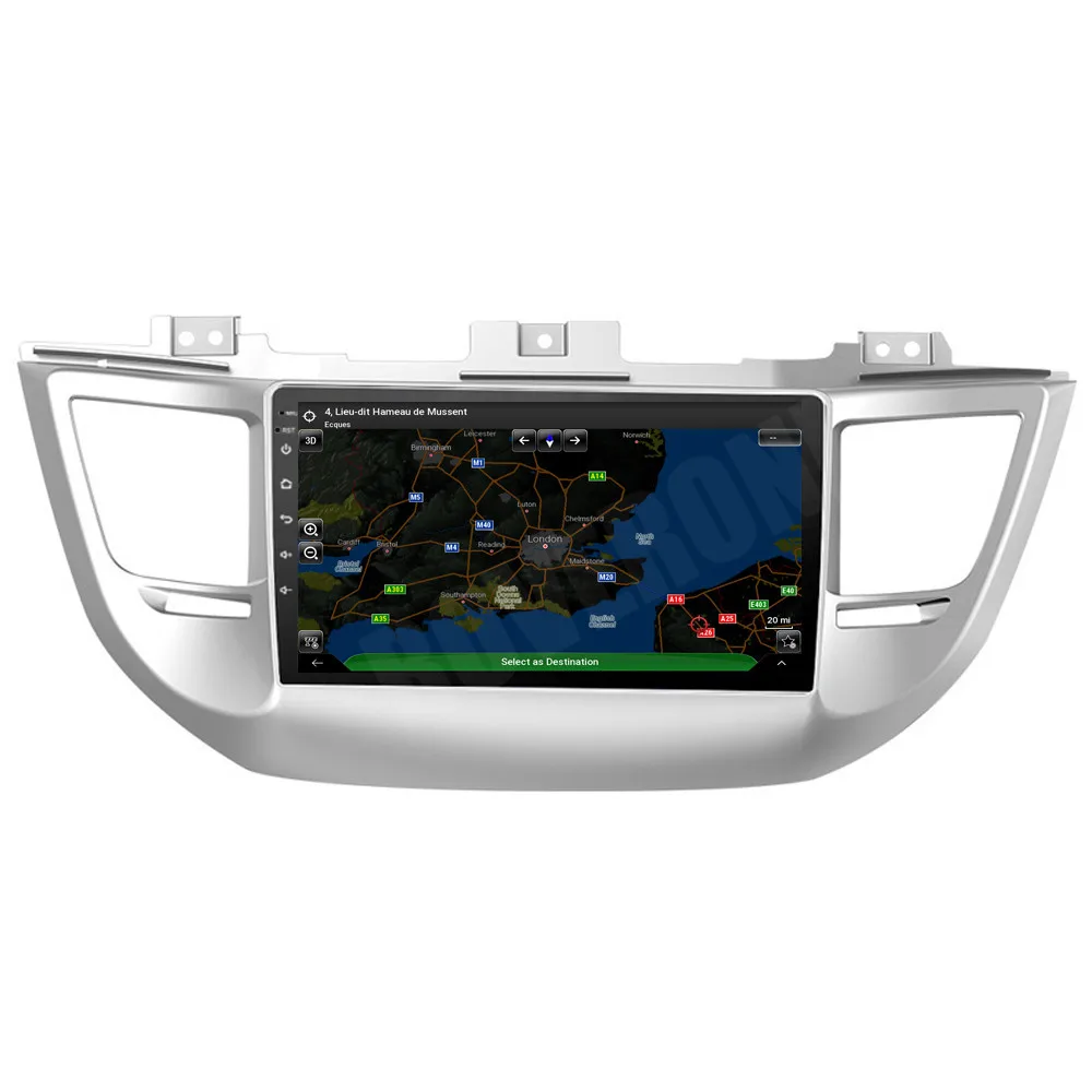 Автомагнитола для Hyundai Tucson IX35 2016 2017 Android 10 автомобильное радио стерео GPS навигация