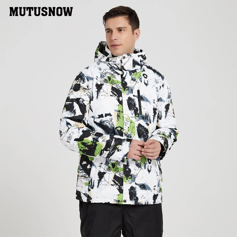 Зимняя Лыжная куртка Мужская спортивная мужская одежда водонепроницаемое