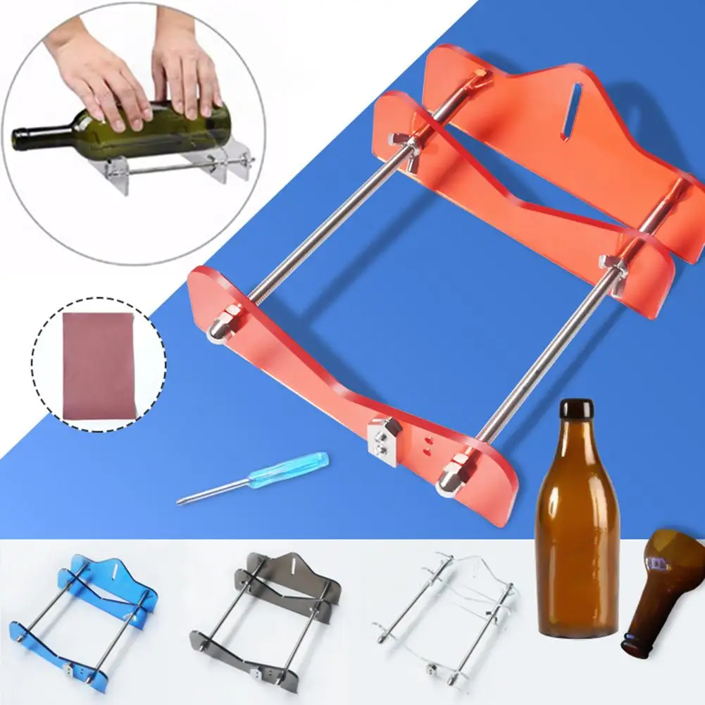 Регулируемый резак для стеклянных бутылок аппарат резки с медведем режущие