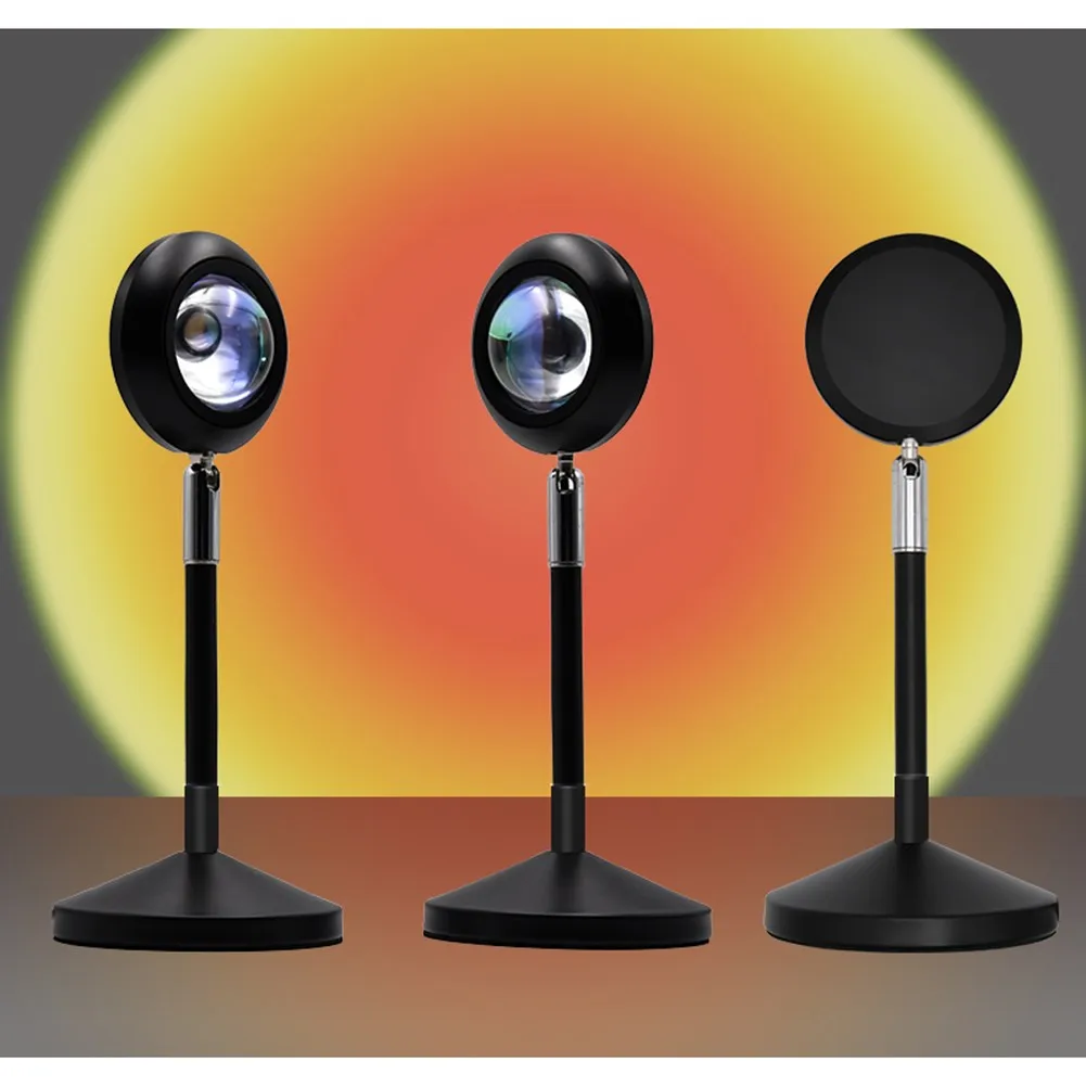 

Sun Lights Lamp Sunset Led Table Light 16 Color Photography Atmosphere Using 6 w/COB Lamp Bead Highlighting Soft Light No Screen