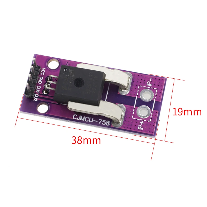 ACS758 ACS758LCB-050B-PFF-T Текущий Модуль линейного Холла ток Сенсор CJMCU-758 Ток обнаружения