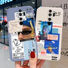 Redmi Note 8 Pro Чехол для Poco X3 Pro F3 M3, чехол для Xiaomi Redmi Note 9 10 Pro 7 8T 9S 10S 9 9A 9C 9T Mi 11 Lite 10T Pro, задняя крышка