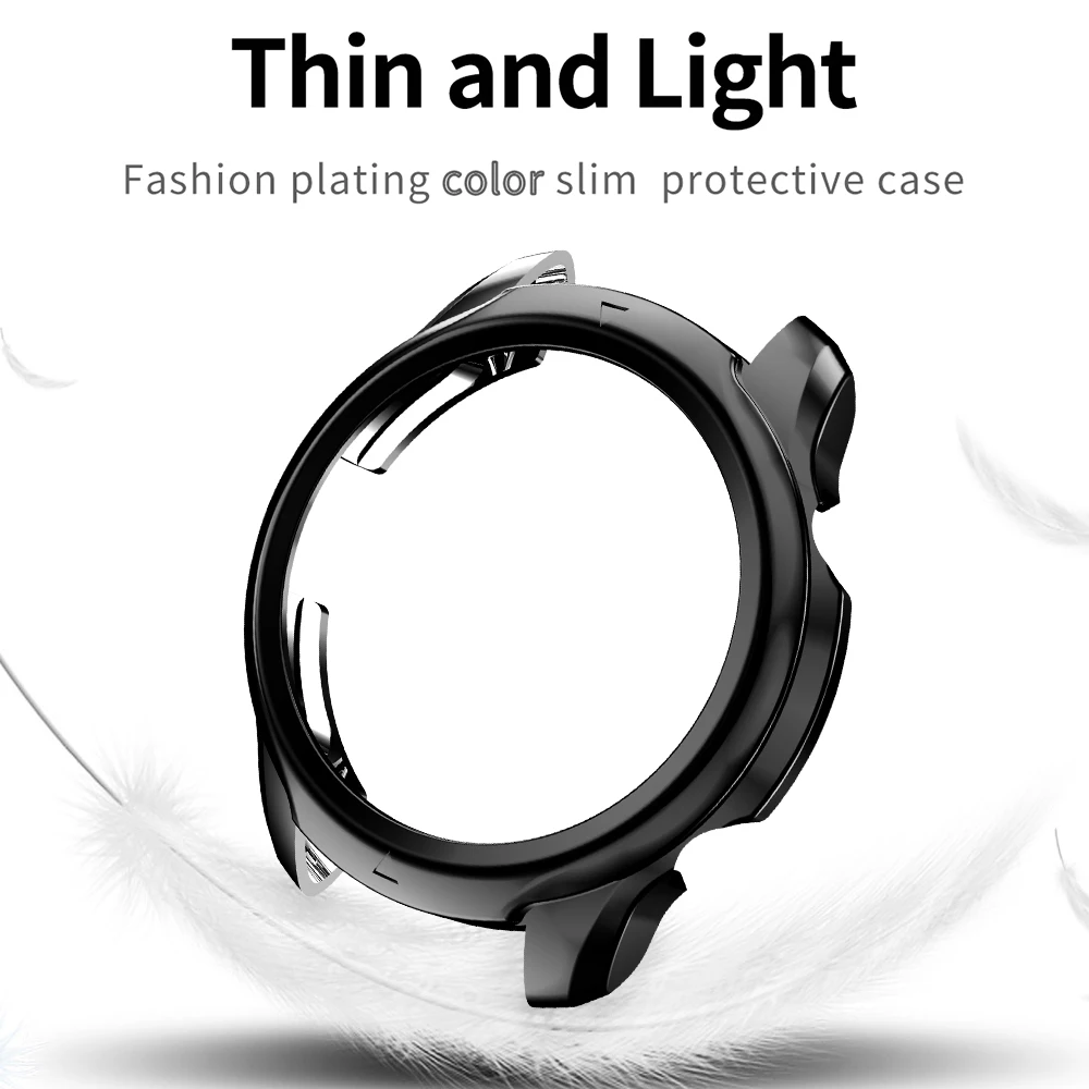 Lightweight Soft Protective Cover for Ticwatch Pro 3 Watch Case Pro3/X TPU Bumper Thin Fashion Smartwatch Shell Accessories