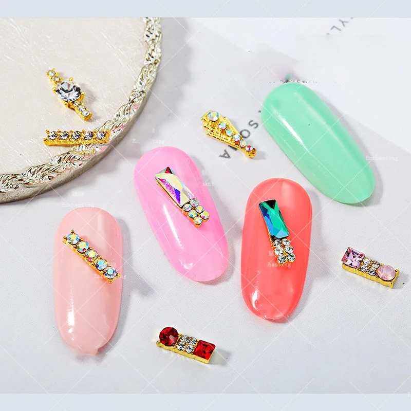 10 шт. украшения для ногтей с бриллиантами|Стразы и украшения| |