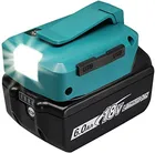 Для Makita светодиодный светильник ADP05 14,4 В18 в аккумулятор Lion с двумя USB-портами