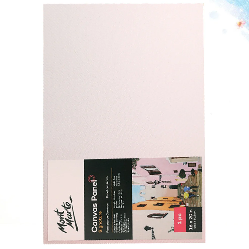 

12pcs Canvas Panel Canvas Drawing Board Creative Oil Paint Canvas Sketchpad Painting Board For Student (20x25cm)